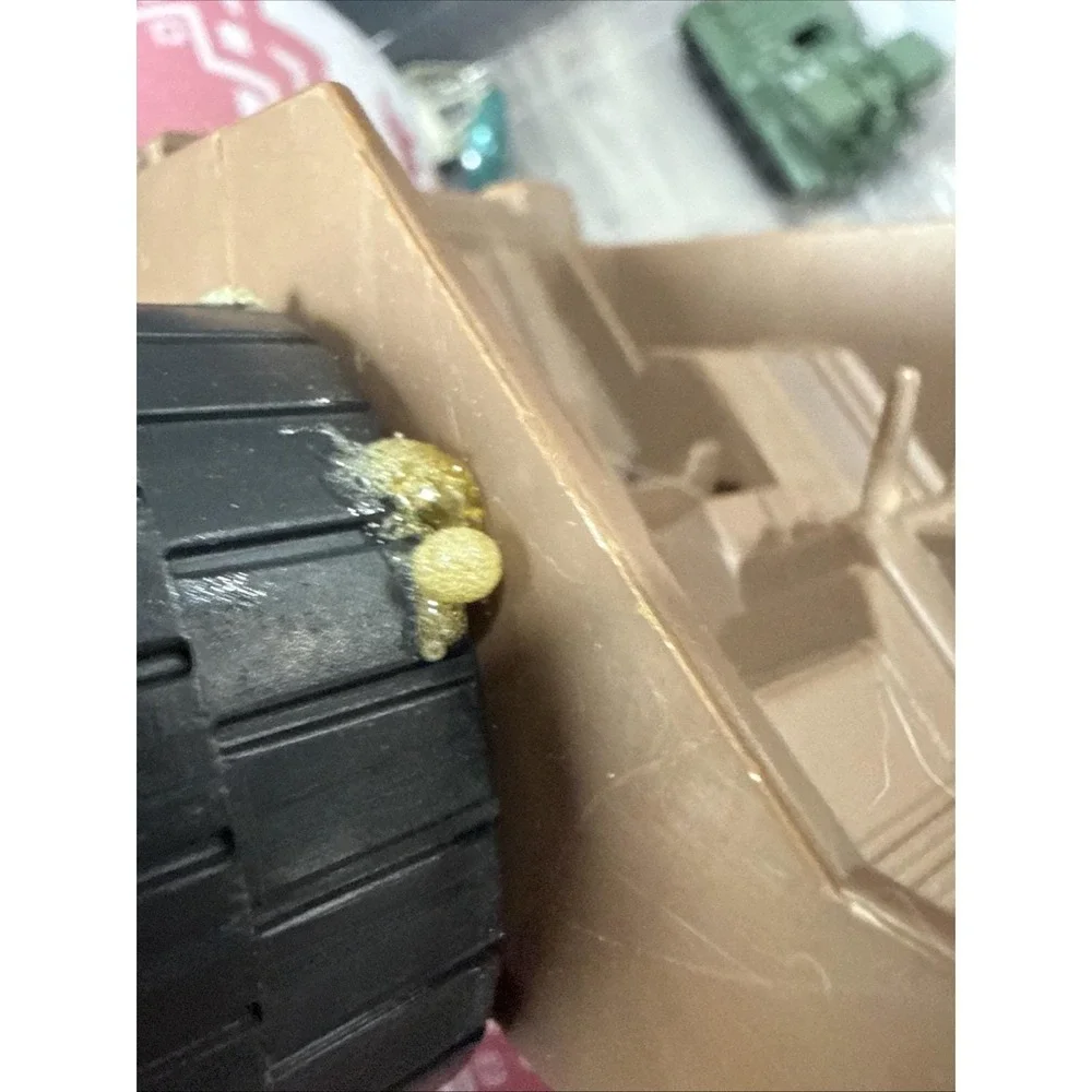 5 VINTAGE GI JOE MEAN DOG Raider  Tank Car Helicopter Plane Missing Pieces Read